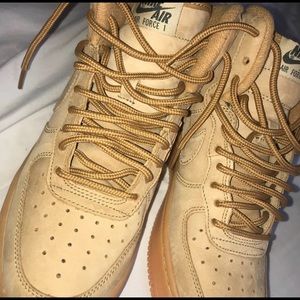 Suede Nike AF1 High Tops (Youth)